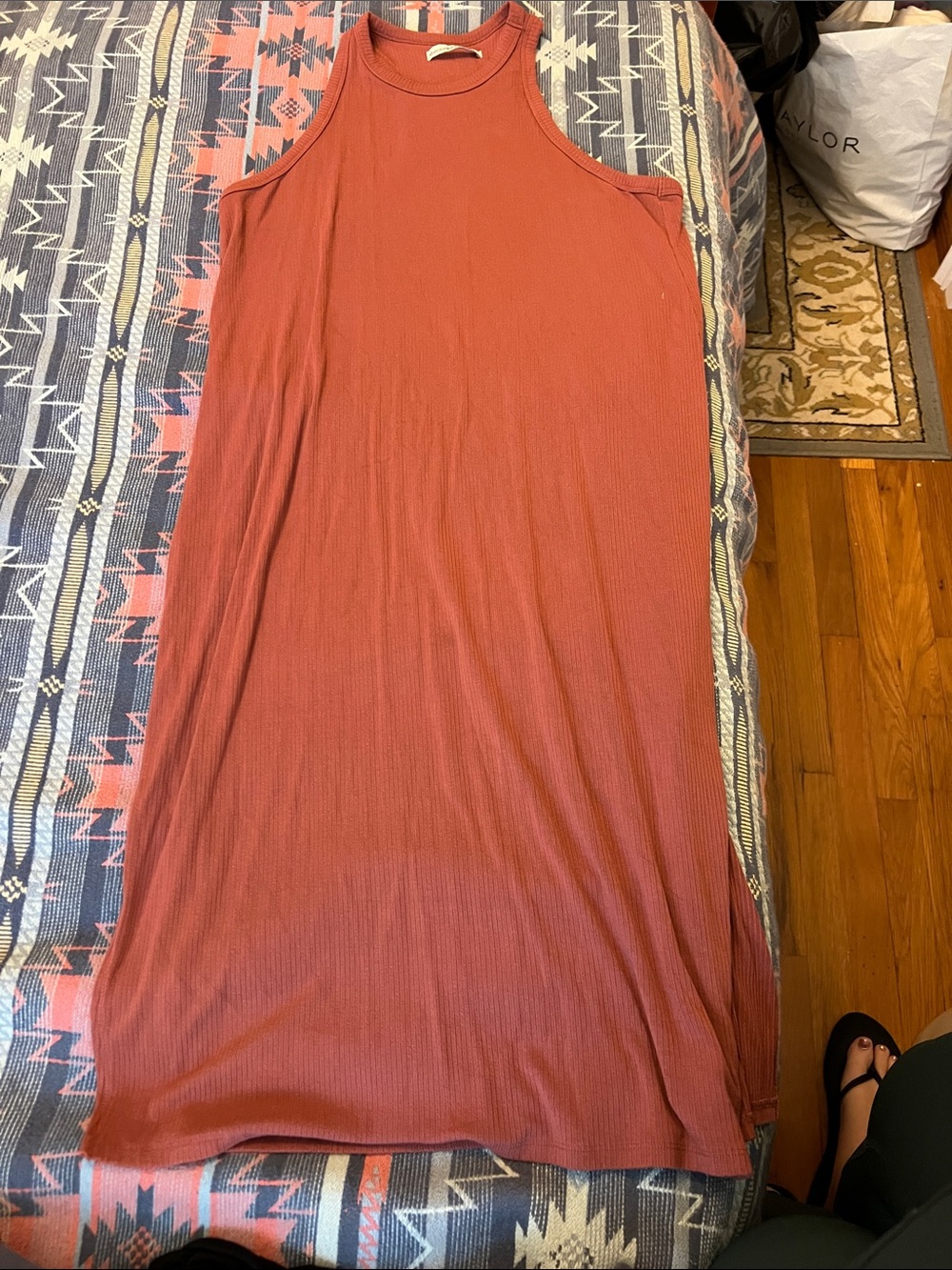 Abercrombie & Fitch Ribbed Sleeveless dress XL
